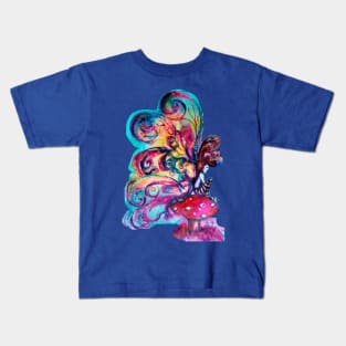 SMALL ELF OF MUSHROOMS Kids T-Shirt